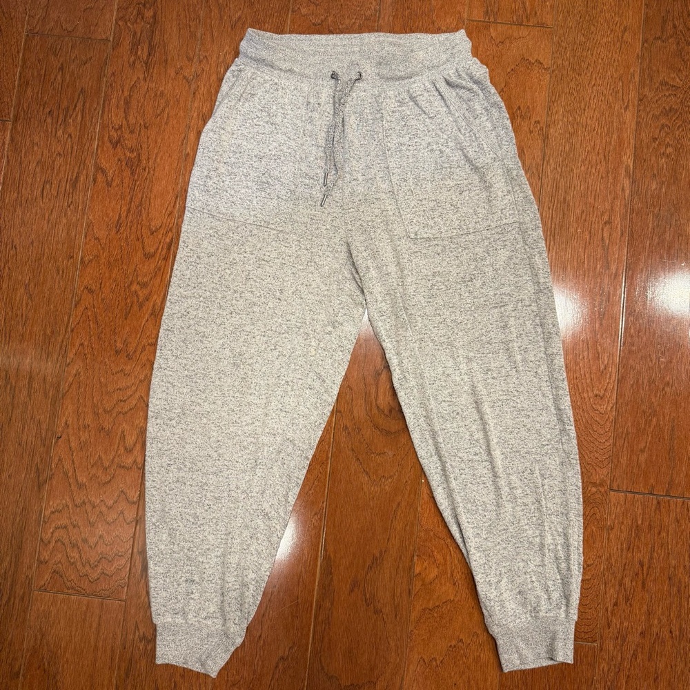 OYSHO Gray WOMENS Marled Jogger lounge Pants S